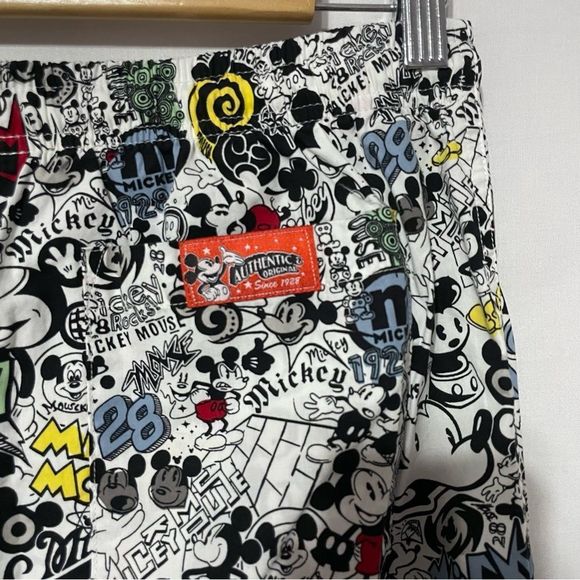 S Mickey Mouse Scrub Pants Allover Print - Picture 7 of 8